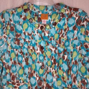 Ruby Rd. Beaded Neck Jacket